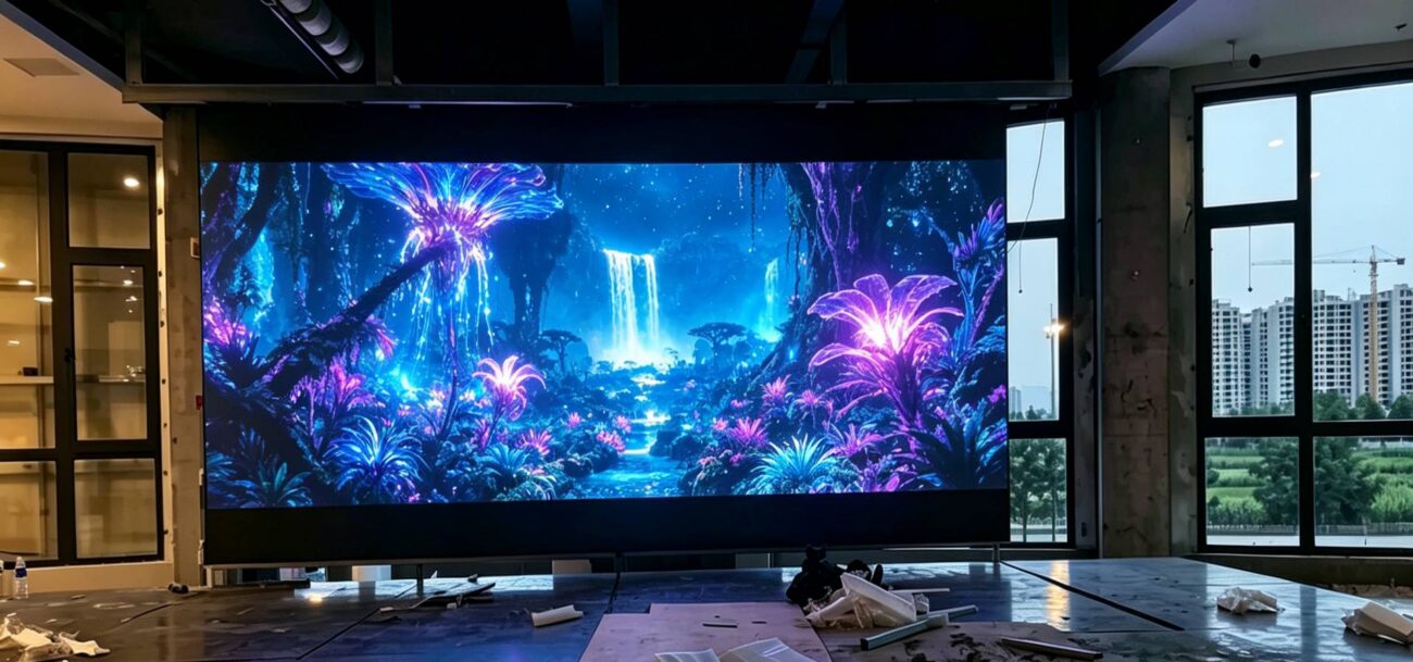 Front service indoor LED wall for stunning seamless stage backdrop