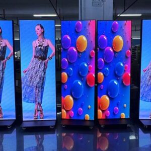 led poster screen for retail shop